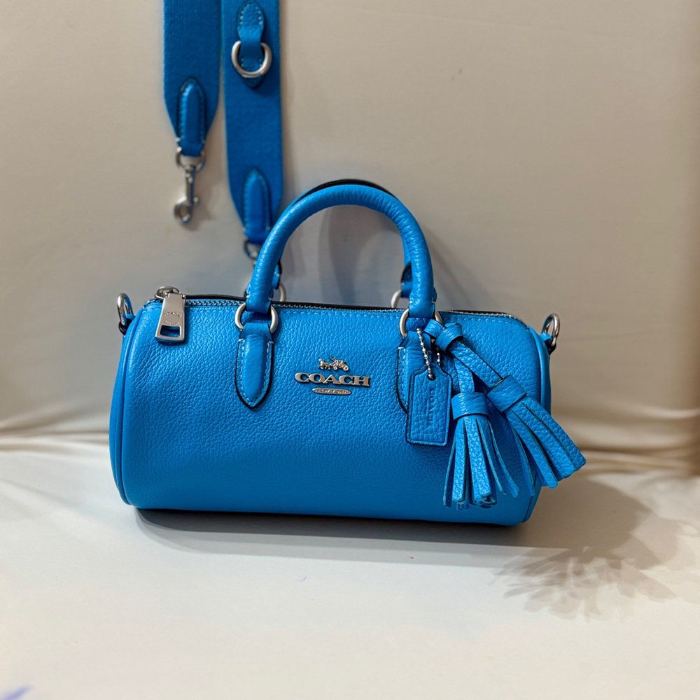 Coach Electric Blue Lacey  Bag